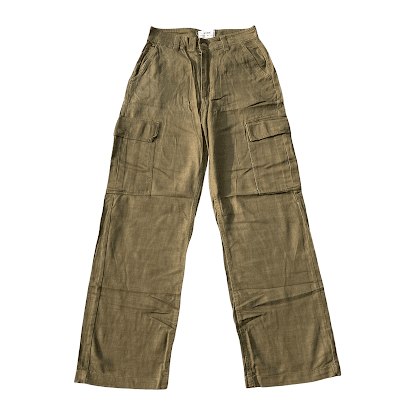 GREEN COTTON ON CARGO PANT
