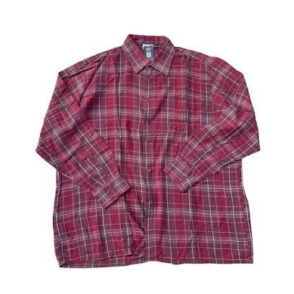 RED MANMAN  FLANNEL SHIRT