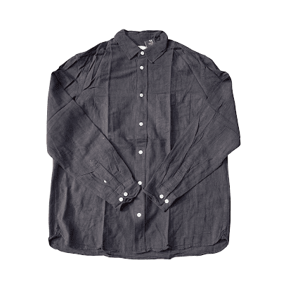BLACK H&M OXFORD  SHIRT