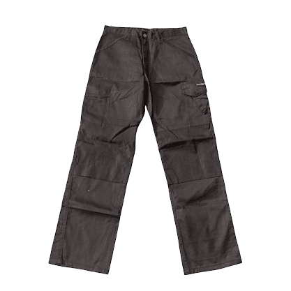 BLACK DUNLOP CARGO PANT