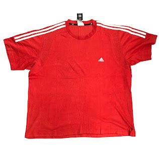 RED ADIDAS SHORT SLEEVE