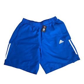 BLUE ADIDAS M SHORT