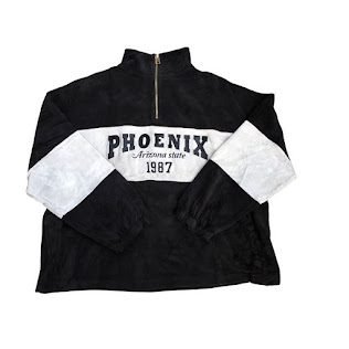 BLACK PHOENIX QUARTER ZIP SWEATSHIRT