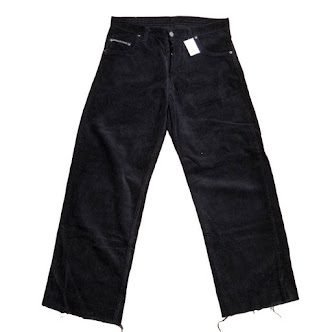 BLACK BRIDLE CORDUROY  PANT