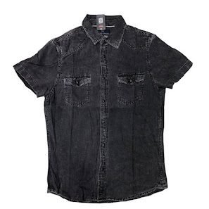 GRAY ANGELO DENIM SHIRT