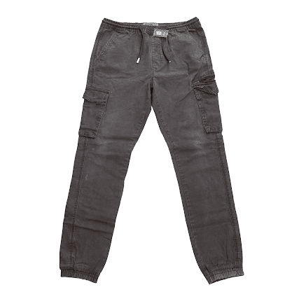 BLACK DENIM ČÖ. CARGO PANT