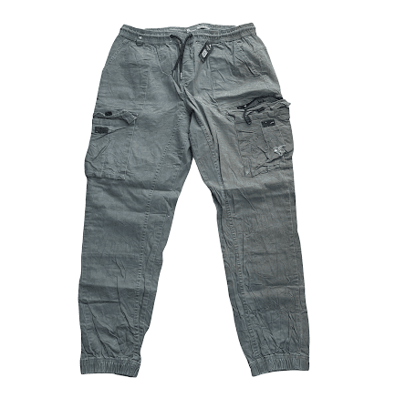GREEN DENIM ČÖ. CARGO PANT