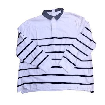 WHITE TU MAN LONG SLEEVE