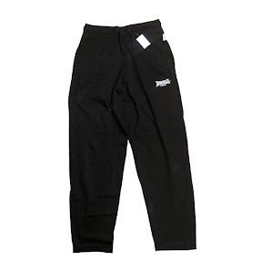 BLACK LONSDALE JOGGERS