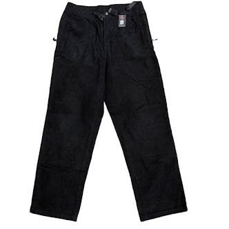 BLACK H&M CORDUROY M PANT