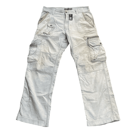 CREAM LOGG CARGO PANT