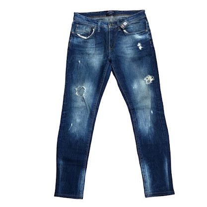 BLUE BERSHKA JEANS