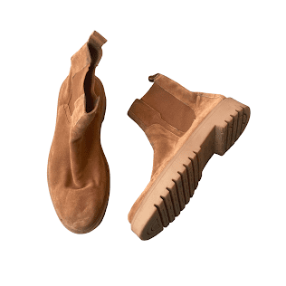 PULL&BEAR SUEDE CHELSEA BOOTS