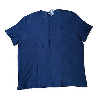 NAVY BLUE F&F SHORT SLEEVE