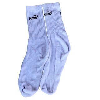 WHITE PUMA SOCK  ALL SIZES
