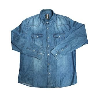 BLUE IN EXTENSO DENIM   SHIRT