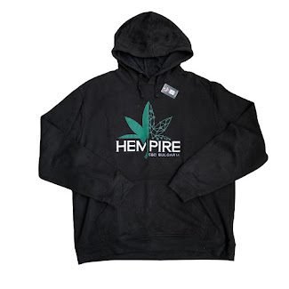 BLACK HEMPIRE HOODIE