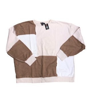 CREAM PRIMARK XL SWEATSHIRT
