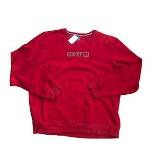 RED NUMERO UNO SWEATSHIRT