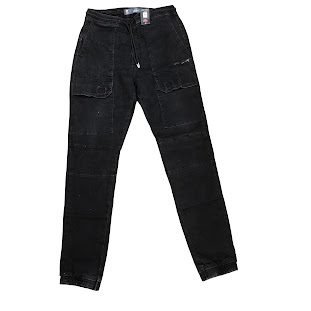 BLACK DENIM CO CARGO PANT