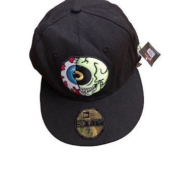BLACK FIFTY FACE CAP