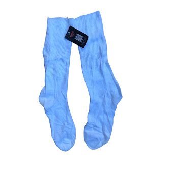 WHITE KNITTING  SOCK