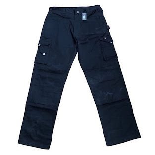 BLACK TUFFSTUFF CARGO PANT