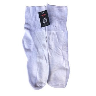 WHITE PLAIN 512 SOCK