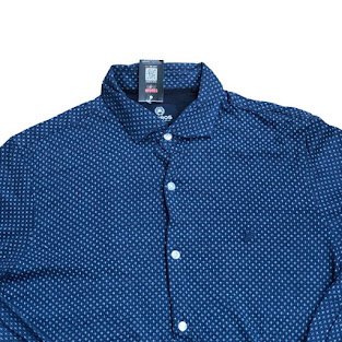BLUE LERROS FLANNEL SHIRT