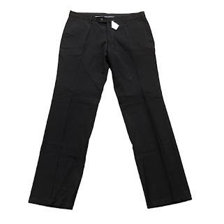 BLACK UKRAINE OFFICE PANT
