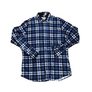 BLUE GILDAURAY FLANNEL SHIRT