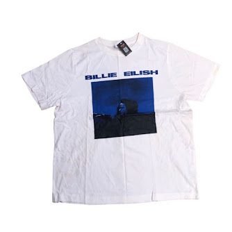 WHITE BILLIE EILISH  SHORT SLEEVE T-SHIRT