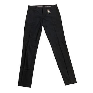 BLUE ZARA MAN OFFICE PANT