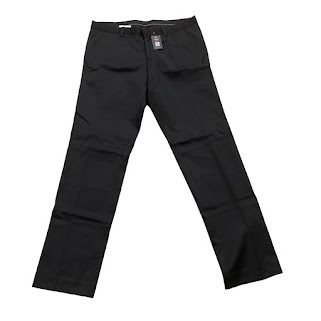 BLACK PLAIN 413 OFFICE PANT