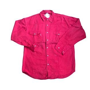 RED SCOTT&DIXON OXFORD SHIRT