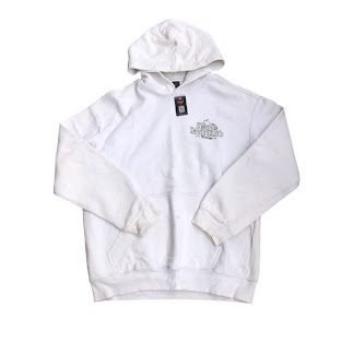 WHITE H&M  HOODIE