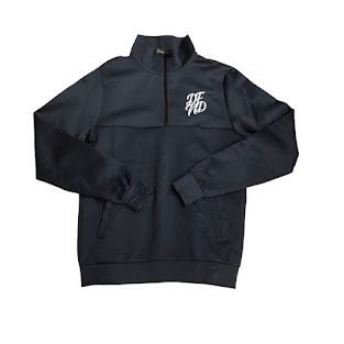 NAVY BLUE DEND SWEATSHIRT