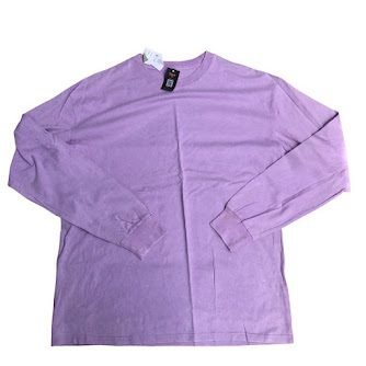 LILAC WORDUK LONG SLEEVE T-SHIRT