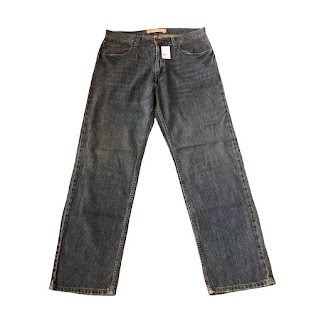 BLUE RELAXED JEAN
