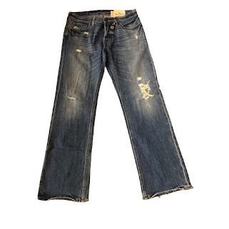 BLUE HOLLISTER JEAN