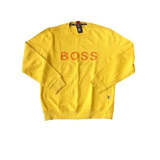 YELLOW BOSS SWEATSHIRT