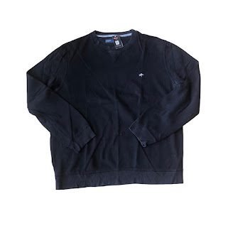 BLACK EASY SWEATSHIRT