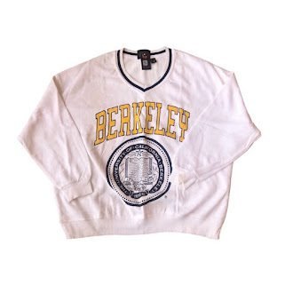 WHITE BERKELEY SWEATSHIRT