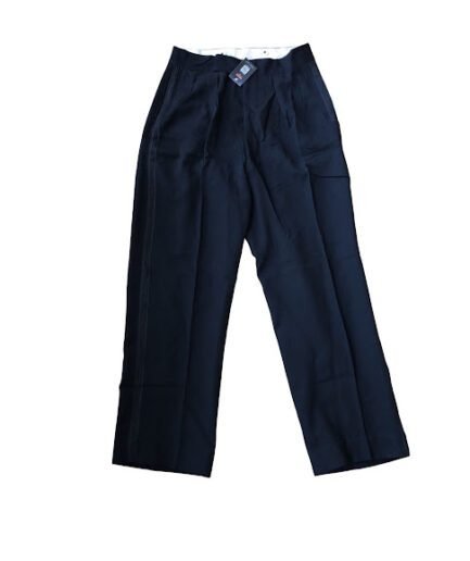 BLACK PLAIN 714 OFFICE PANT