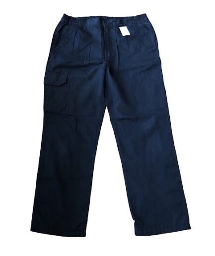 PLAIN NAVY BLUE 803 CARGO PANT