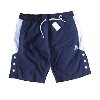NAVY BLUE REEBOK SHORT