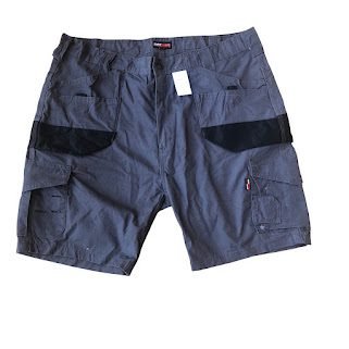 GRAY TUFFSTUFF SHORT