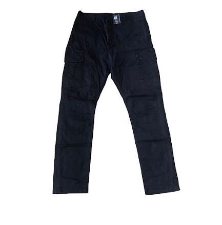 BLACK H&M CARGO PANT