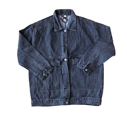 BLACK DENIM 394 JACKET