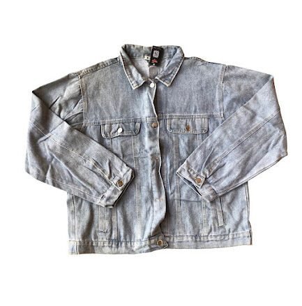 BLUE PLAIN DENIM 332 JACKET